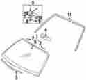 Mr190397 Mopar Chrysler Oem Map Light Lens Image 9