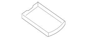26411-el00a Nissan Genuine Dome Lamp Lens