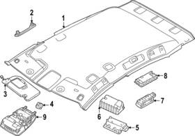 26430-5mr0a Nissan Genuine Overhead Console