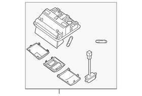 Nissan 26430-9bp1a Genuine Map Lamp Assembly