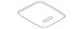 26442-1la0b Nissan Genuine 2017-2021 Armada - Cargo Lamp Lens