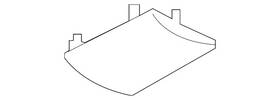 26466-ea000 Nissan Genuine Ofthead Lamp Lens