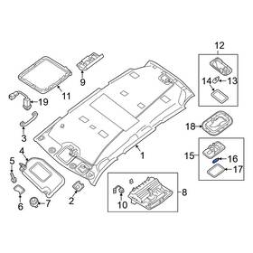 26282el00a Nissan Oe For Sentra 2013-2019 Dome Light Bulb