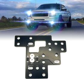 Np-017 Npsngsjy Light Module 6 High Mod For Gm Compatible With Gmc Chevy Silverado Black