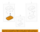 3l8z13783aa Oem Interior Lamps-roof-lens Ford