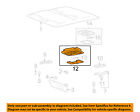 9285038000lt Oem Lamp Hyundai Sonata-map Assembly Light-map 99-01