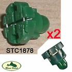 Stc1878 Oem Range Green Land X2 Bulb Holder Rover Interior Switch Dash Disco