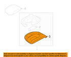 Yf1z13783ca Oem Ford Interior-roof-lens