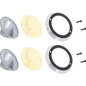 Ma9907 Oer 1964-66 Chrysler Dodge Plymouth Dome Lamp Assembly Bezels Lenses Bases 6