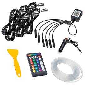 4233-333-6 Oracle Lighting Fiber Optic Led Interior Lights Strip Kit - Colorshift 6pcs 4233-333-6 Oracle Lighting Fiber Optic Led Interior Lights Strip Kit - Colorshift 6pcs