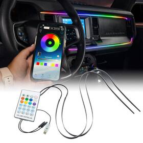 Orl4237-332 Oracle Lighting For 21-25 Ford Bronco Colorshift Led Interior Dash Board Kit
