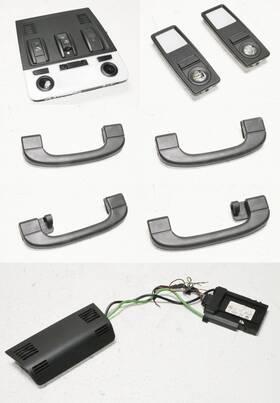 61319225516 Original Factory Genuine Upper Overhead Roof Handle Sunroof Dome Light Switch Panel Oe Bmw E84 Black Trim