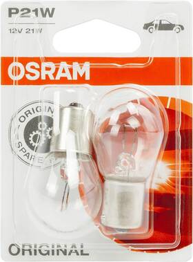 7506-02b Osram 780873640762 Original 12v P21w Halogen Auxiliary Light In Double White 7506-02b Osram 780873640762 Original 12v P21w Halogen Auxiliary Light In Double White