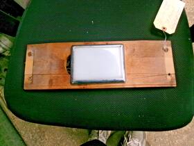 Packard 1939 Su8 1700 Sedan Dome Light With Wood Bracket Ej