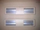 63318360010 Pair Visor Interior 525i Used 2 Map Tan Lights Oem Bmw Sun 2001
