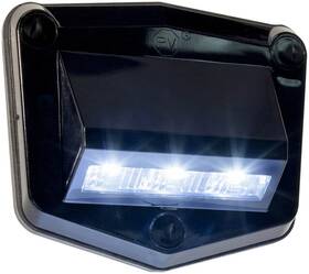 397c Peterson Manufacturing Led Step Well Courtesy Light Black Stripped Leads