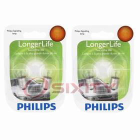Sx-0178 Philips 2 Pc Turn Signal Indicator Light Bulbs For Cadillac Calais Deville Ph