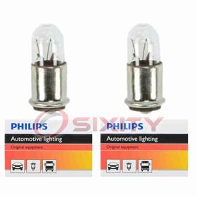 Sx-0335 Philips 2 Pc Turn Signal Indicator Light Bulbs For Chrysler Imperial 1973 Xz