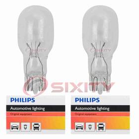 Sx-0718 Philips 2 Pc Map Light Bulbs For Chrysler Breeze Cirrus Daytona Dynasty Rz