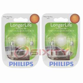 Sx-0994 Philips 2 Pc Map Light Bulbs For Lexus Ls400 1995-1997 Electrical Lighting Cv