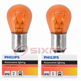 Sx-1115 Philips 2 Pc Front Turn Signal Light Bulbs For Ford Aerostar Country Sedan Pl