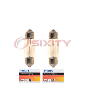 Sx-1288 Philips 2 Pc Map Light Bulbs For Hyundai Elantra Coupe 2013-2014 Electrical Fn