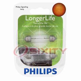 Sx-1834 Philips Map Light Bulb For Ford Aerostar Contour E E-150 Club Wagon Yx