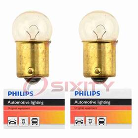 Sx-1938 Philips 2 Pc License Plate Light Bulbs For Suzuki Forsa Sa310 Swift Tb