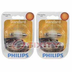Sx-2124 Philips 2 Pc Stepwell Light Bulbs For Kia Cadenza 2014-2016 Electrical Na