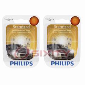 Sx-2210 Philips 2 Pc Rear Reading Light Bulbs For Chevrolet Caprice 1993-1996 Yd