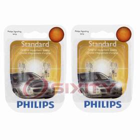 Sx-2248 Philips 2 Pc Map Light Bulbs For Kia Cadenza Magentis Rio Sedona Sephia Kj