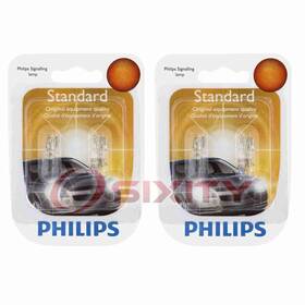 Sx-2392 Philips 2 Pc Turn Signal Indicator Light Bulbs For American Motors Ms