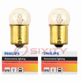 Sx-2454 Philips 2 Pc Rear Side Marker Light Bulbs For Mercury Colony Park Cyclone Fx