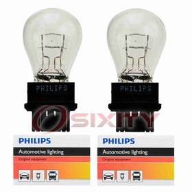 Sx-3207 Philips 2 Pc Brake Light Bulbs For Mitsubishi Raider 2006-2009 Electrical Uf