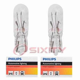Sx-3298 Philips 2 Pc Vanity Mirror Light Bulbs For Gmc C1500 C2500 C3500 Envoy Ls