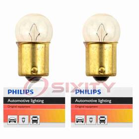 Sx-3500 Philips 2 Pc License Plate Light Bulbs For Mitsubishi Precis 1992-1994 Ij