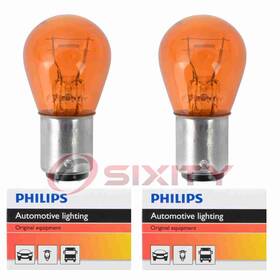 Sx-3843 Philips 2 Pc Front Side Marker Light Bulbs For Honda Accord Civic Cr-v An