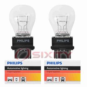 Sx-3860 Philips 2 Pc Back Up Light Bulbs For Buick Lesabre Park Avenue Regal Dh