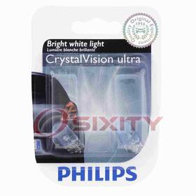 Sx-3948 Philips License Plate Light Bulb For Nissan Altima Altra Ev Armada Leaf Pc