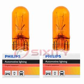 Sx-3990 Philips 2 Pc Parking Light Bulbs For Honda Fit Odyssey 2005-2014 Electrical Ai