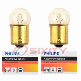 Sx-4012 Philips 2 Pc Rear Side Marker Light Bulbs For Volkswagen 411 Beetle Super Ny
