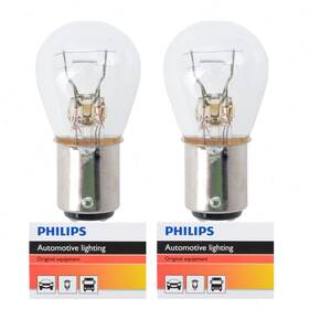 Sx-4740 Philips 2 Pc Brake Light Bulbs For Volvo 240 244 245 740 745 760 940 S40 V50 Qe