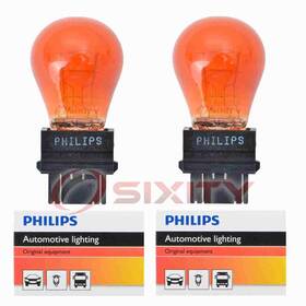 Sx-5069 Philips 2 Pc Front Turn Signal Light Bulbs For Cadillac Deville Escalade Ct