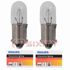 Sx-5220 Philips 2 Pc Map Light Bulbs For Mercury Bobcat Caliente Capri Colony Park Nv