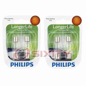 Sx-5523 Philips 2 Pc Map Light Bulbs For Mercury Cougar Grand Marquis Qi