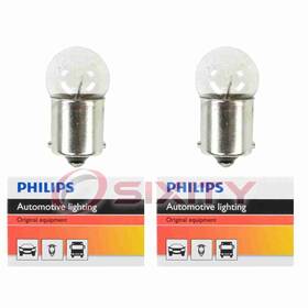 Sx-6064 Philips 2 Pc Map Light Bulbs For Jeep Willys 1953-1955 Electrical Lighting Sa