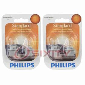 Sx-6172 Philips 2 Pc Turn Signal Indicator Light Bulbs For Mercury Grand Marquis Yv