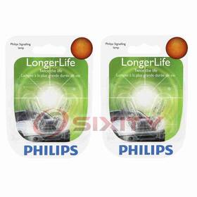 Sx-6292 Philips 2 Pc Map Light Bulbs For Merkur Xr4ti 1985-1989 Electrical Lighting Ln