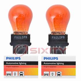 Sx-6371 Philips 2 Pc Front Inner Turn Signal Light Bulbs For Chevrolet G10 G20 G30 Rz