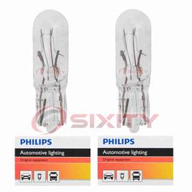Sx-6404 Philips 2 Pc Vanity Mirror Light Bulbs For Chevrolet Blazer Classic Express Xb